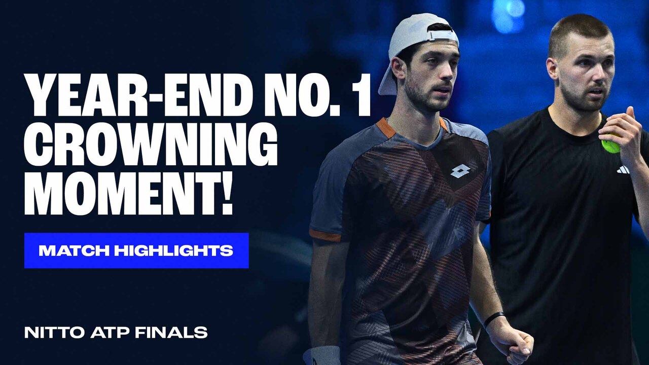 Highlights: Cash/Glasspool clinch Year-End No. 1 with Turin win