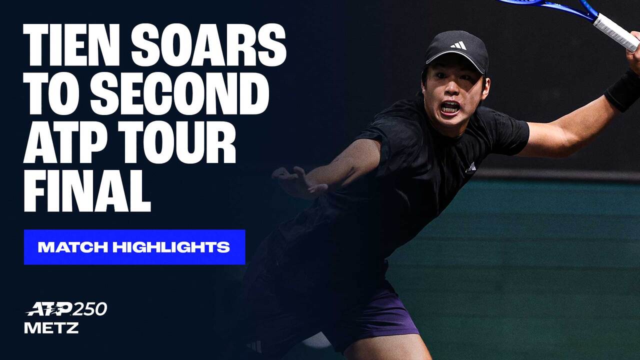 Highlights: Tien books spot in Metz 2025 title match