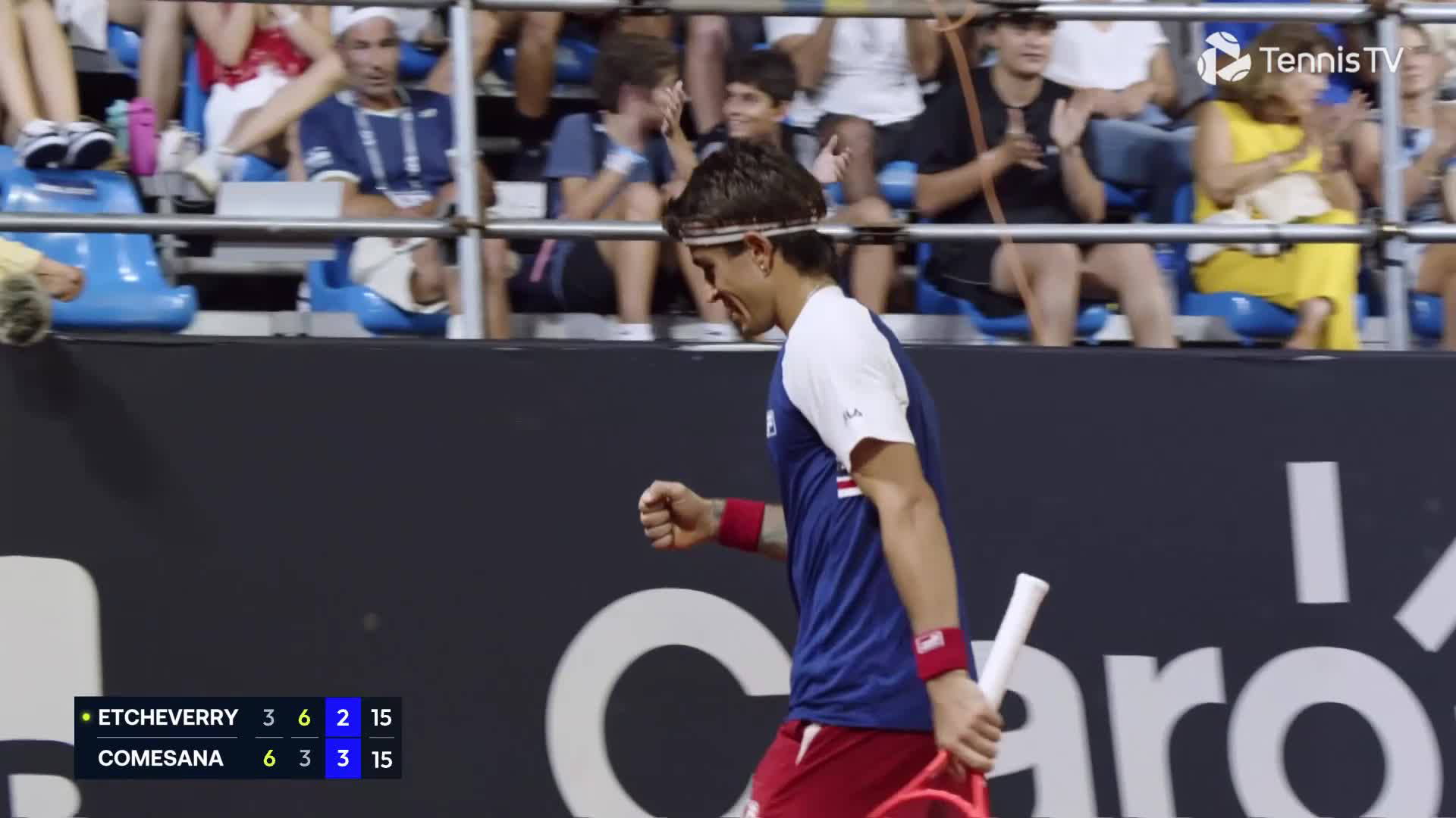 Hot Shot: How did Comesana win this point in Rio de Janeiro?