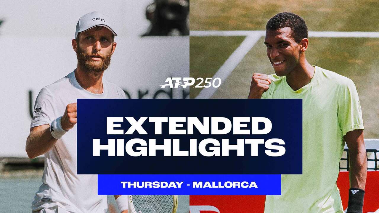 Extended Highlights: Moutet, Auger-Aliassime, Michelsen book SF spots in Mallorca 2025