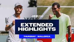 Extended Highlights: Moutet, Auger-Aliassime, Michelsen book SF spots in Mallorca 2025