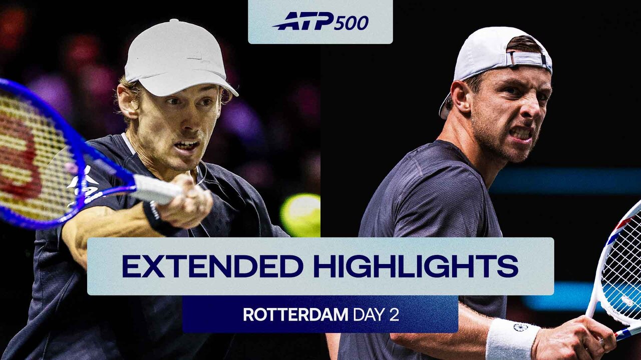 Extended Highlights: De Minaur downs Fils; Halys, Griekspoor, advance in Rotterdam