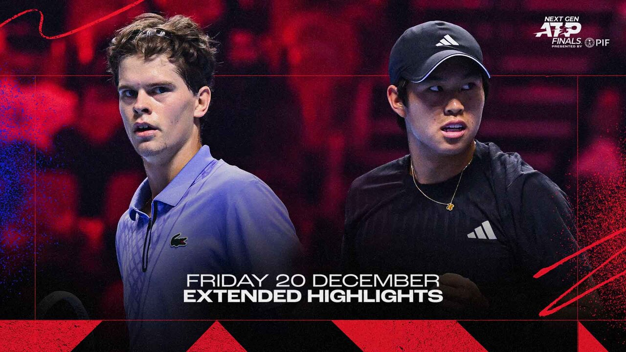 Extended Highlights: Blockx, Tien set championship clash at Next Gen ATP Finals