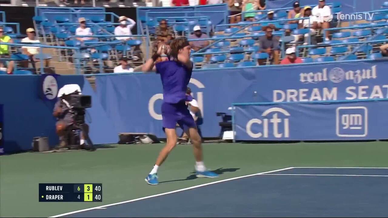 Andrey Rublev Proves Himself Wrong In Washington Opener ATP Tour Tennis
