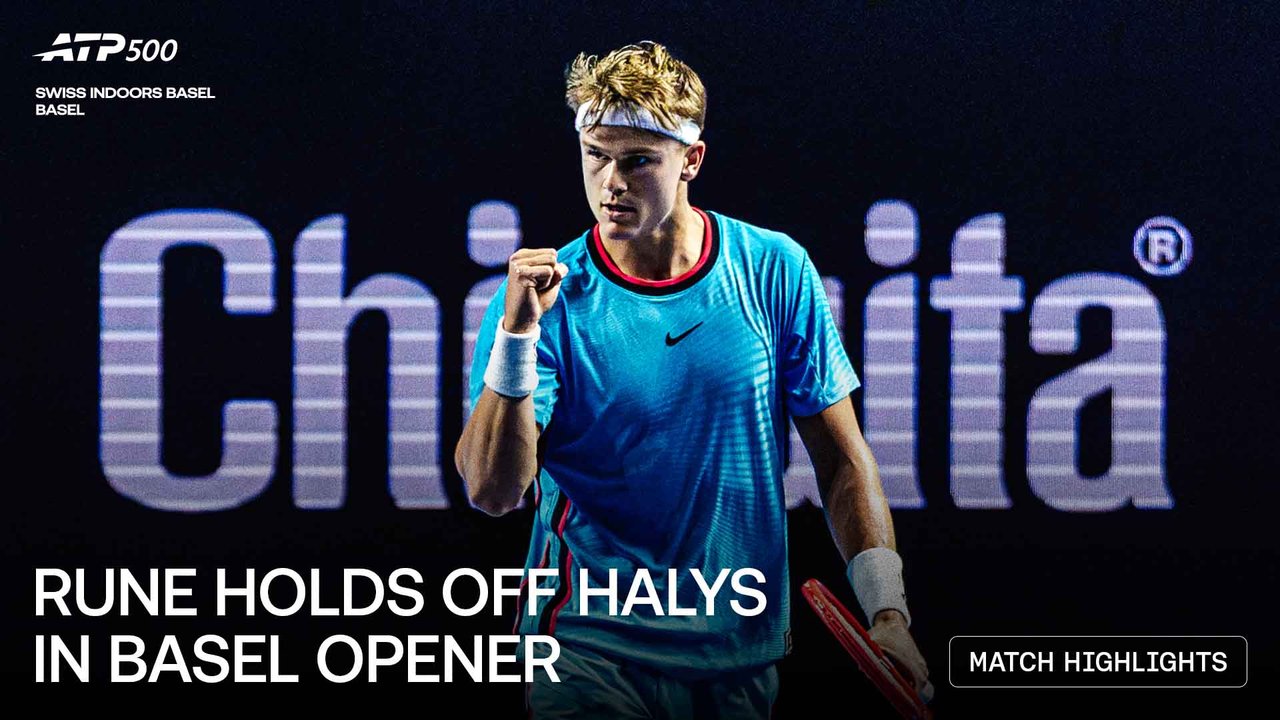 Highlights: Rune wins thrilling Basel 2026 opener