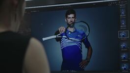 Behind The Scenes At The ATP Photo Shoot With Novak Djokovic