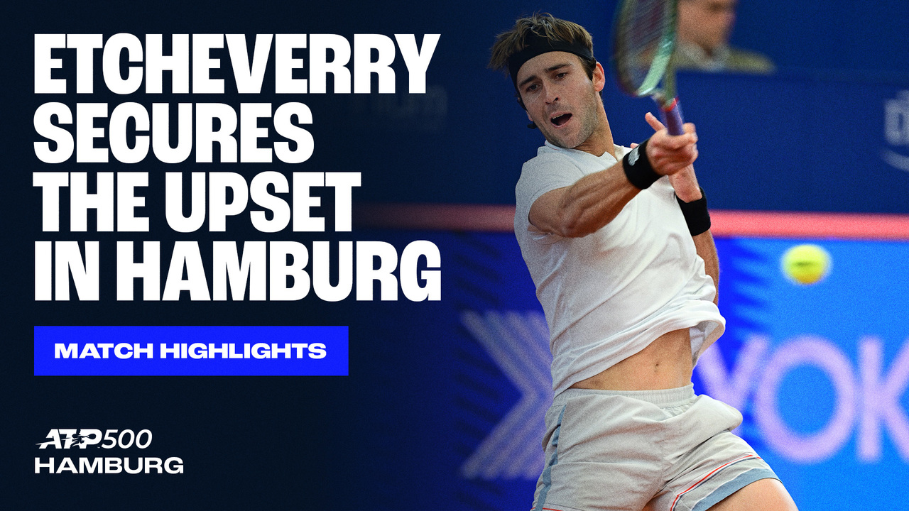 Highlights: Etcheverry downs Lehecka, reaches Hamburg SFs