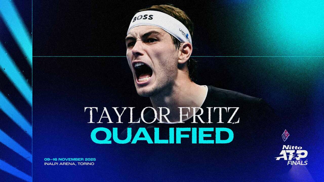 Taylor Fritz qualifies for the Nitto ATP Finals 2025