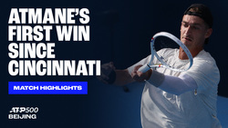 Highlights: Atmane downs home hope Zhang in Beijing 2025 R1 
