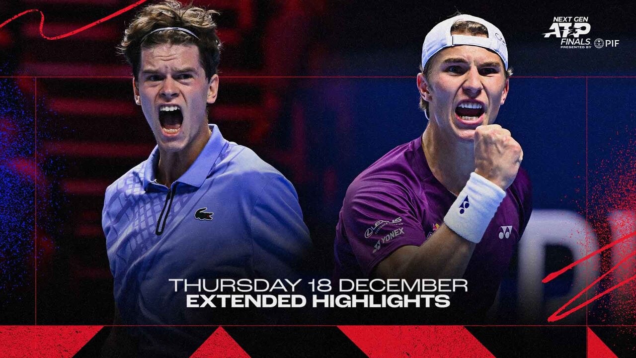 Extended Highlights: Tien, Blockx, Budkov Kjaer notch wins at Next Gen ATP Finals