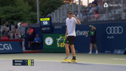 Hot Shot: Svrcina's brickwall consistency leaves Medvedev chasing in Toronto