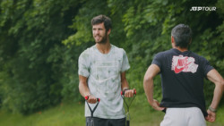 Khachanov Works Up A Sweat In Physical Halle Warmup