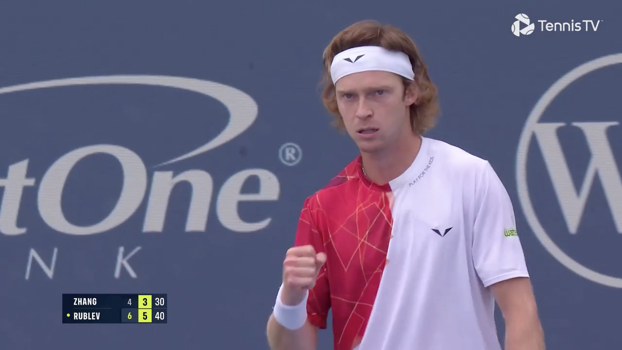 Highlights: Rublev advances past Zhang to reach last 16