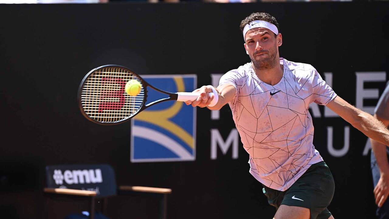 Hot Shot Dimitrov Finds Miracle Forehand Winner In Rome Video Search Results ATP Tour Tennis