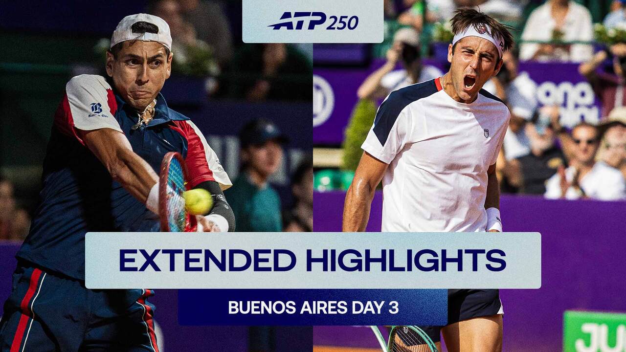 Extended Highlights: Tabilo topples Fonseca; Cerundolo, Etcheverry advance in Buenos Aires