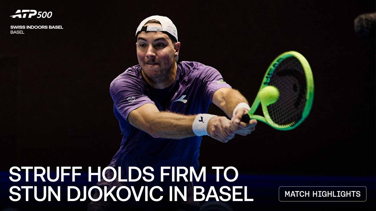 Highlights: Struff rallies to upset Djokovic in Basel 2026 R2, reverses H2H trend 