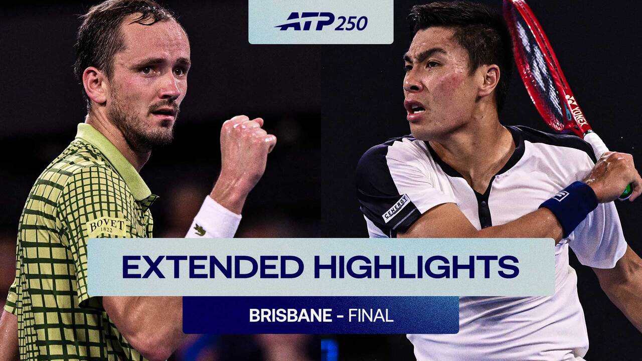 Extended Highlights: Medvedev reigns in Brisbane 2026