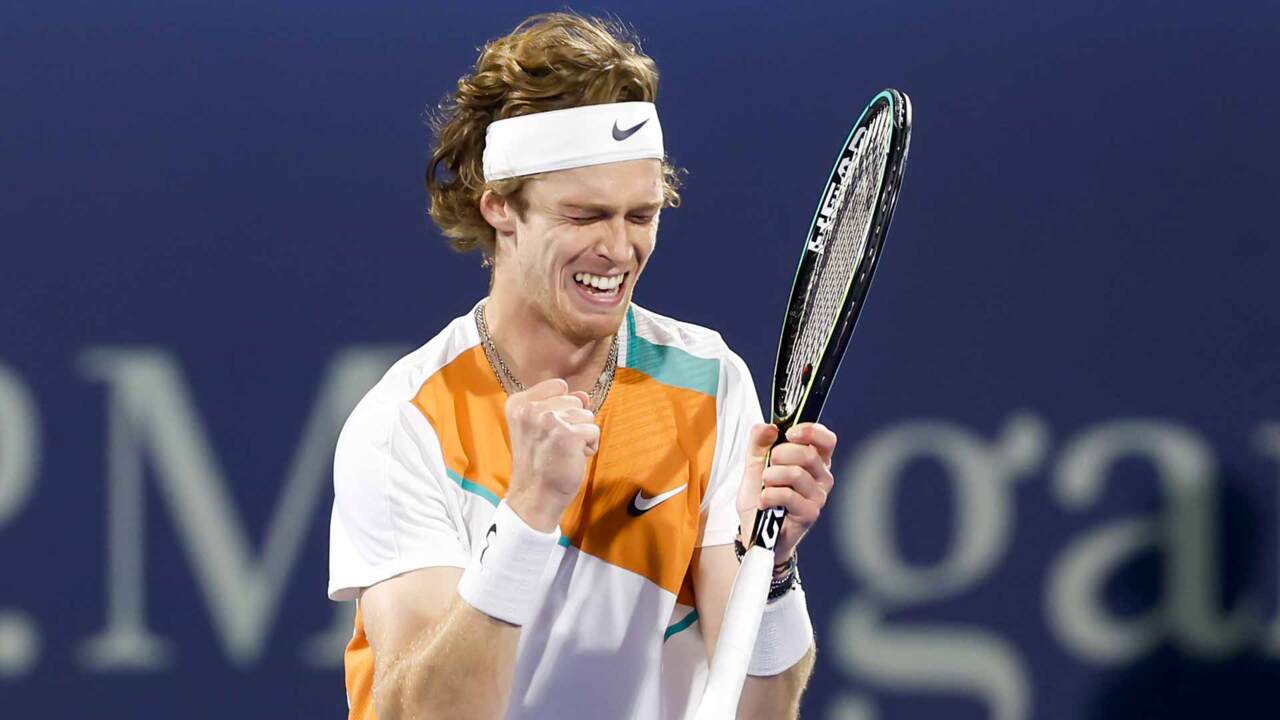 Highlights: Rublev Wins Dubai Final Against Vesely For 10th ATP Tour Title