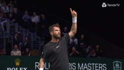 Hot Shot: Moutet's magic escape leaves Paris 2025 crowd in awe