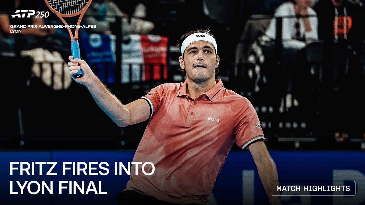 Highlights: Fritz battles past good friend Paul to reach Lyon final