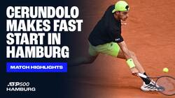 Highlights: Cerundolo earns comfortable win in Hamburg 2025