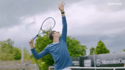 You Shall Not Pass! Hurkacz Works On Volleys & Smashes In Stuttgart