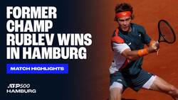 Highlights: Rublev makes winning start in Hamburg 2025