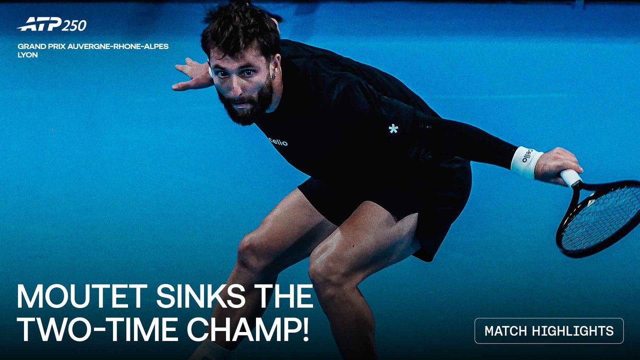 Highlights: Moutet battles past Humbert in Lyon 2026 rollercoaster