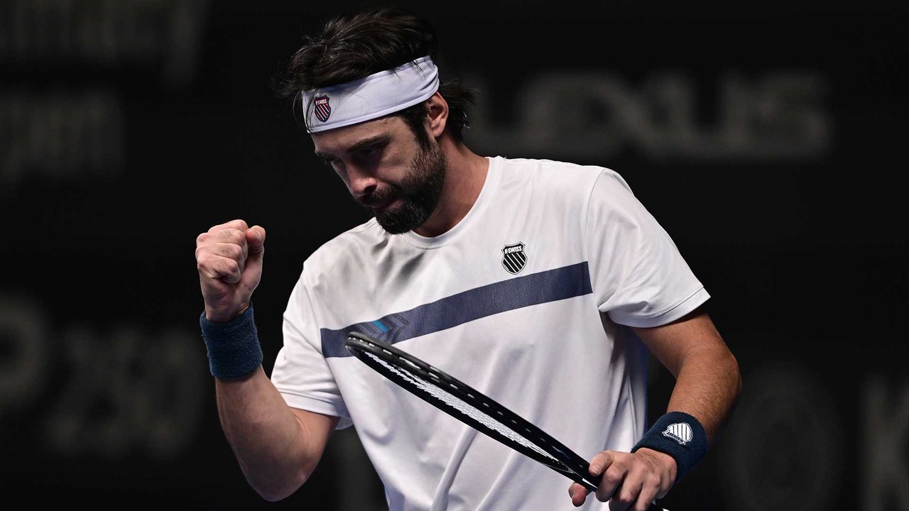 Hot Shot: Basilashvili saves CP with ridiculous volley in Almaty 2026