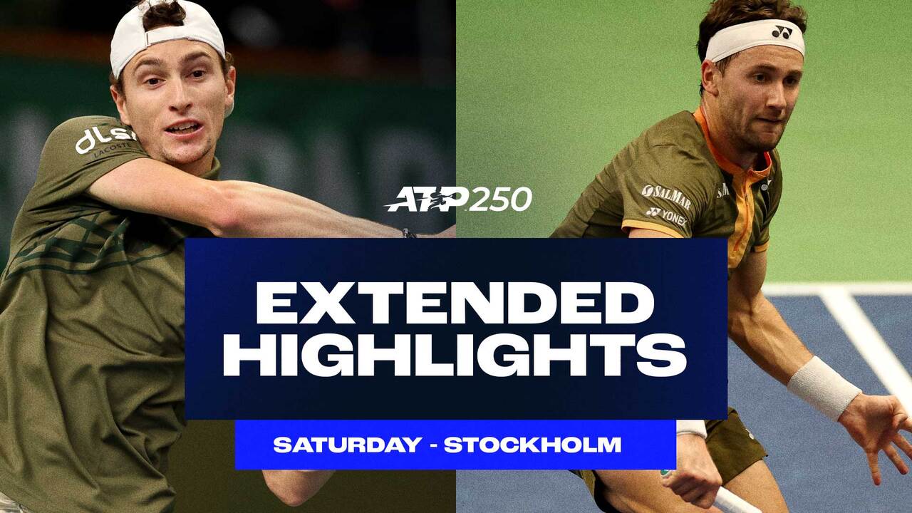 Extended Highlights: Humbert, Ruud advance to Stockholm final
