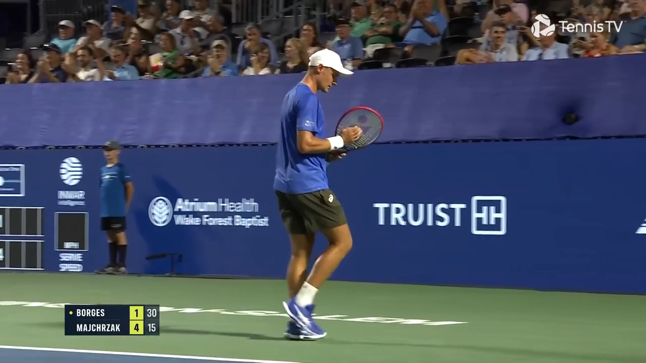Hot Shot: Majchrzak's sidespin so crazy, you have to see it twice Winston-Salem 2025