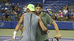 Nadal Y Dimitrov En Una Intensa Práctica En Washington