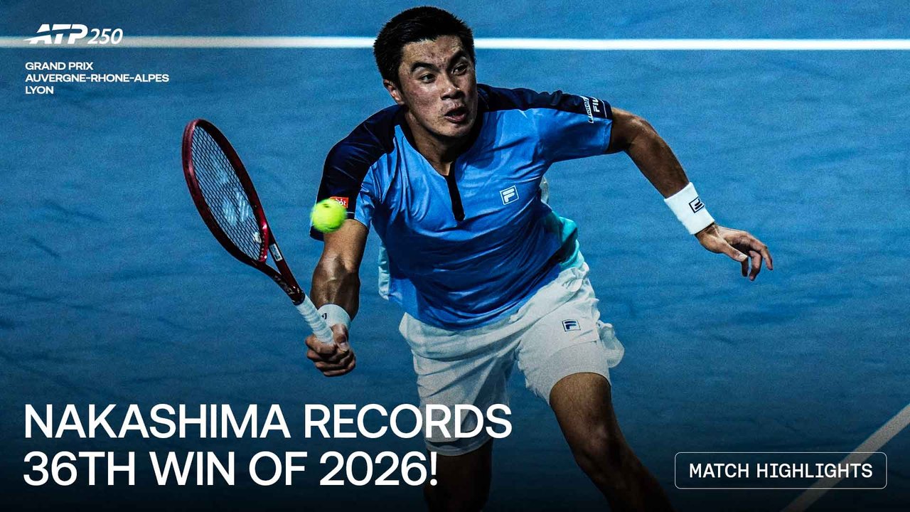 Highlights: Nakashima eases past Jacquet into Lyon 2026 QFs