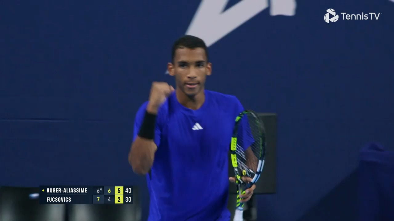 Highlights: Felix pasa a Fucsovics en Amberes