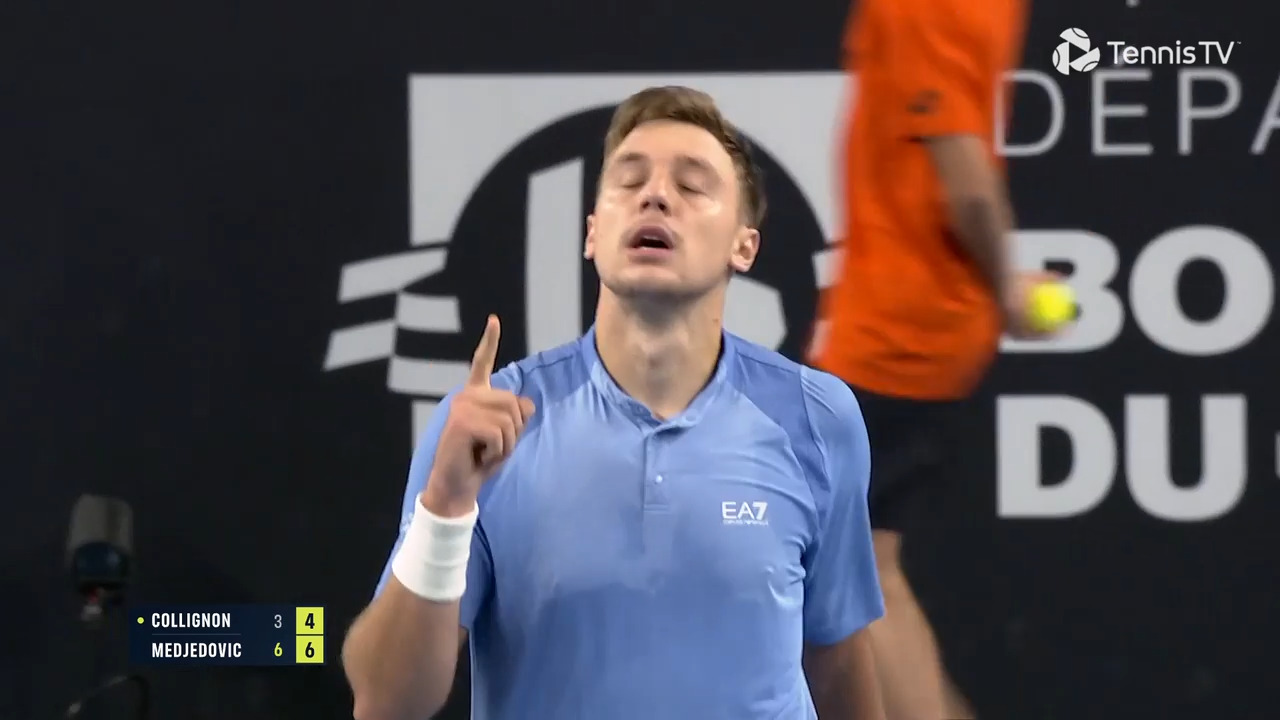 Highlights: Medjedovic powers past Collignon in Marseille opener