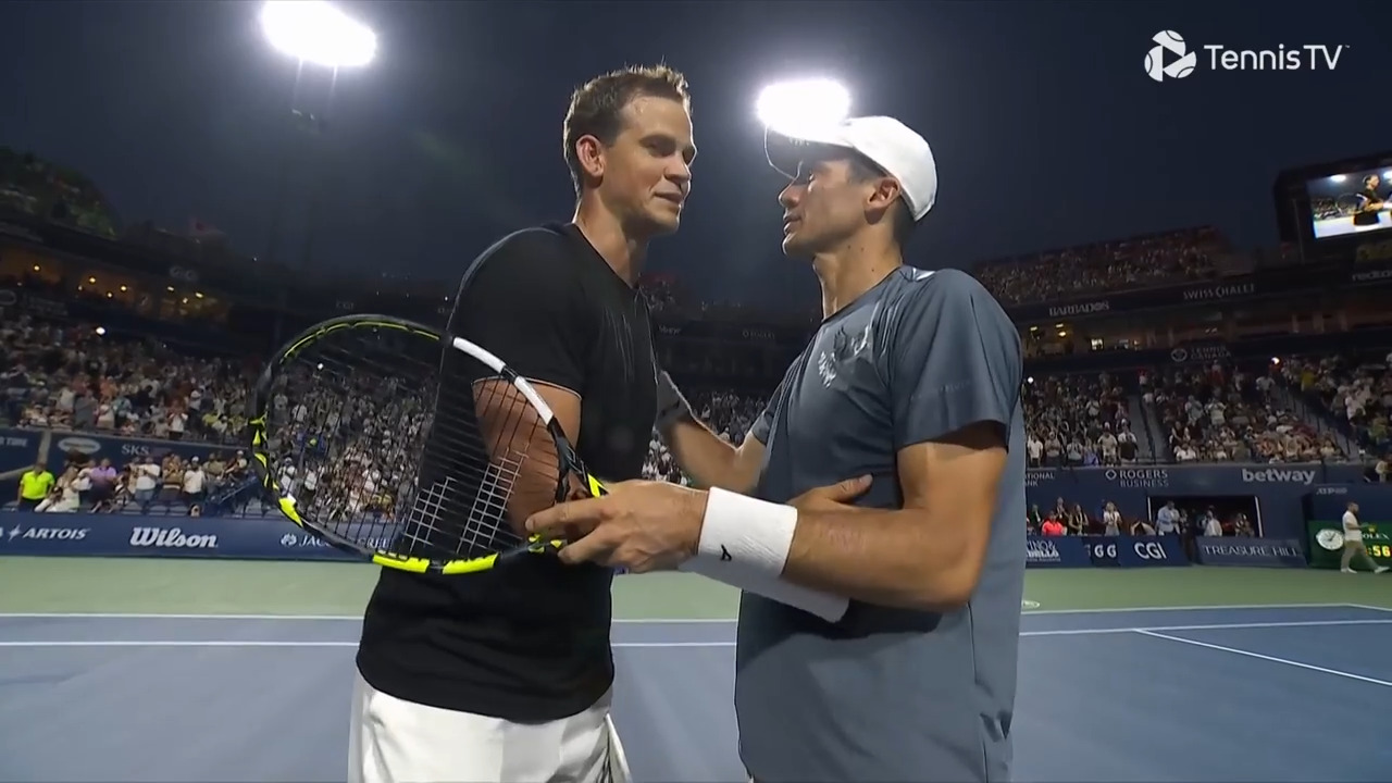 Highlights: Pospisil goes down fighting vs. Bagnis in Toronto farewell 2025
