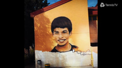 Alcaraz On Primary School Mural: 'It's Special'