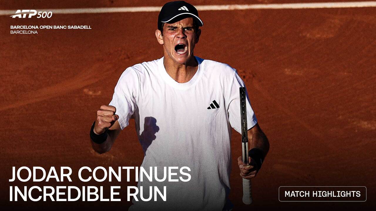 Highlights: Jodar soars to Barcelona 2026 SFs