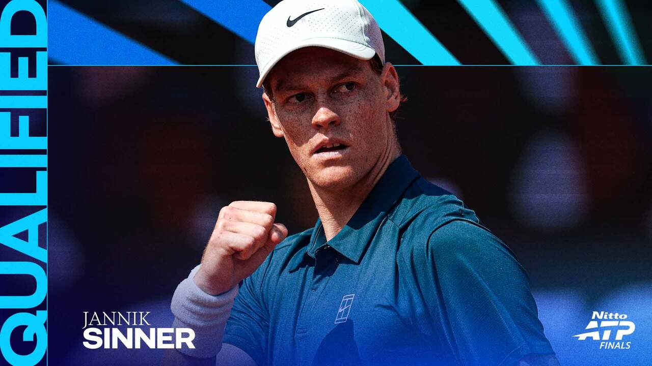 Jannik Sinner qualifies for the Nitto ATP Finals 2026