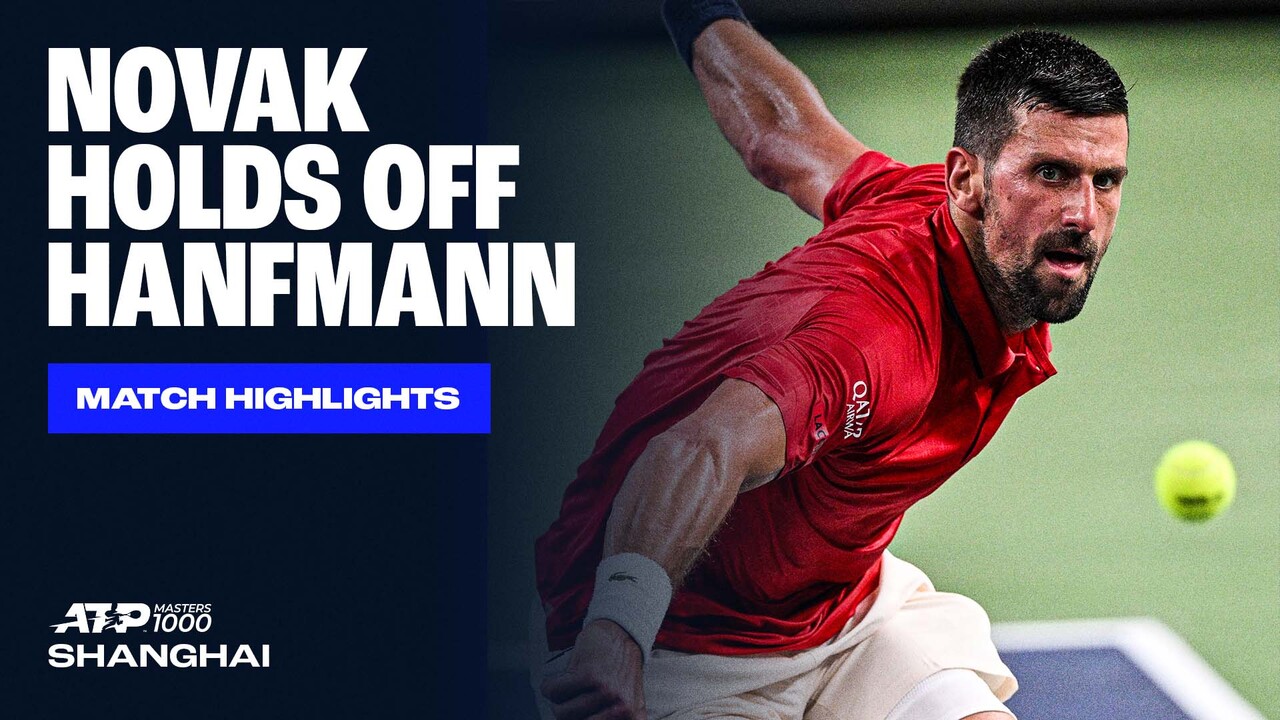 Highlights: Djokovic digs deep to book Shanghai R4 spot