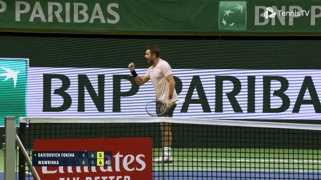 Highlights: Vintage Wawrinka denies Davidovich Fokina in Stockholm 