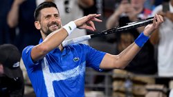 Job done on court, Djokovic brings out the fiddle in Brisbane 2025 ...