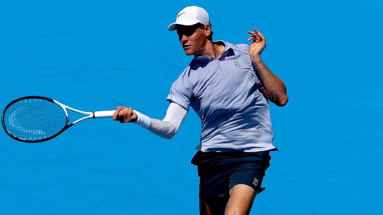 Watch Jannik Sinner angle a dazzling passing shot to tee up a break point in Cincinnati on Monday. Watch live & on-demand at tennistv.com