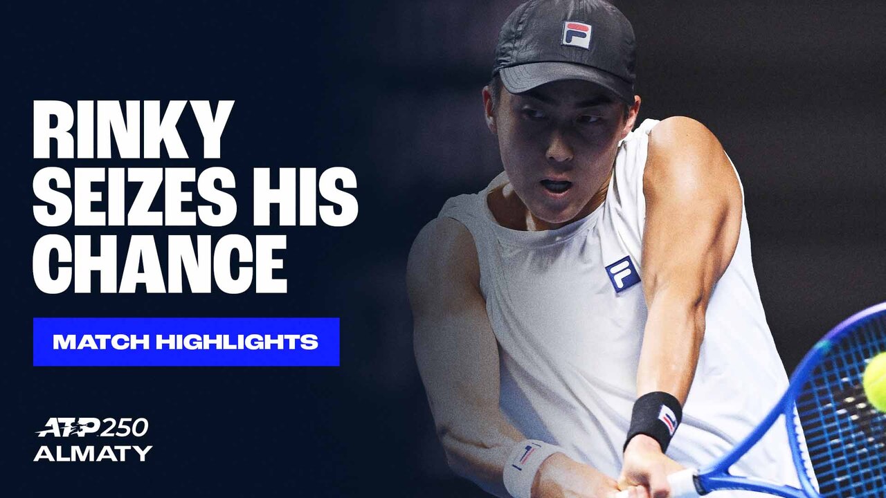 Highlights: Lucky loser Hijikata outlasts Skatov in Almaty 2025 