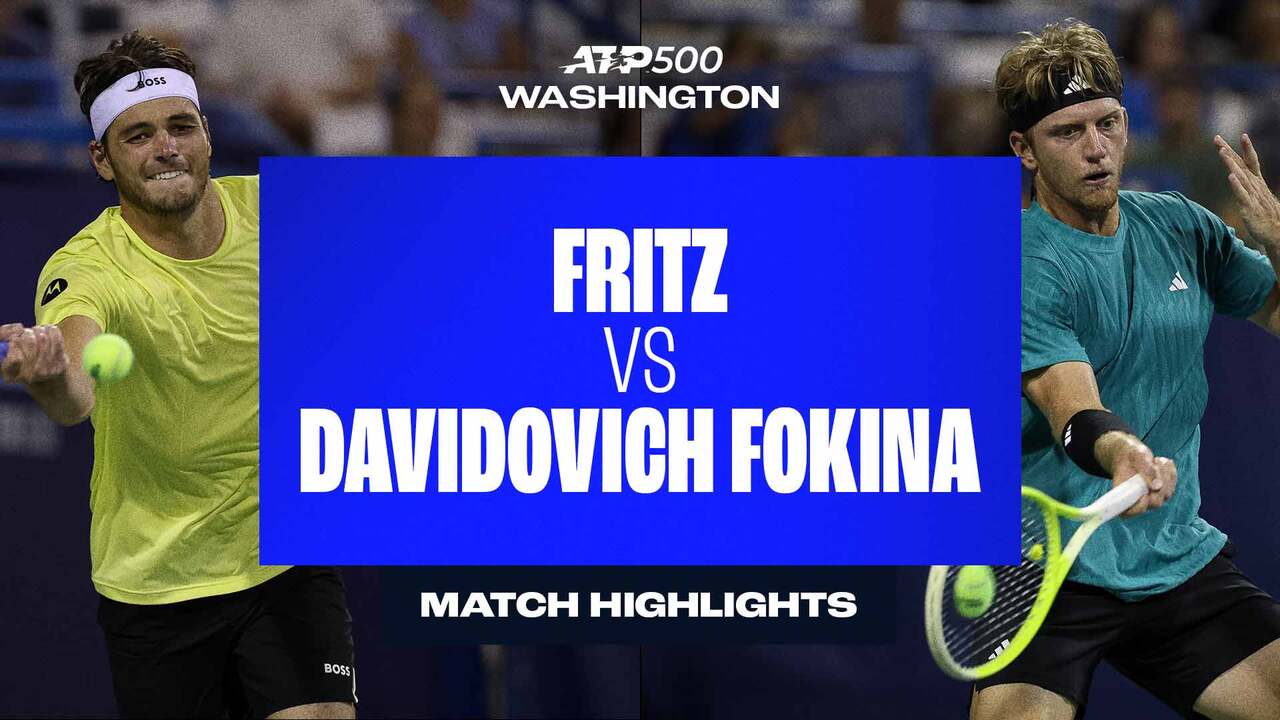 Highlights: Davidovich Fokina defeats Fritz in late-night Washington QF thriller