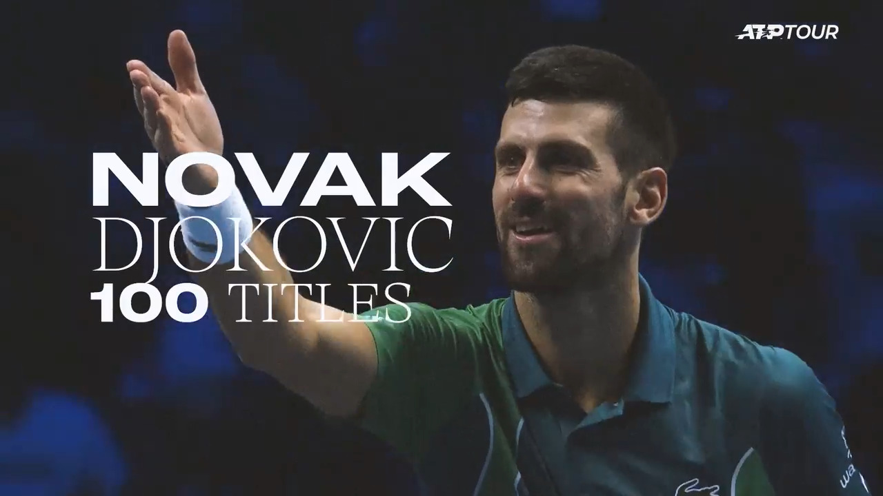 Century-maker! Djokovic's path to 100 tour-level titles