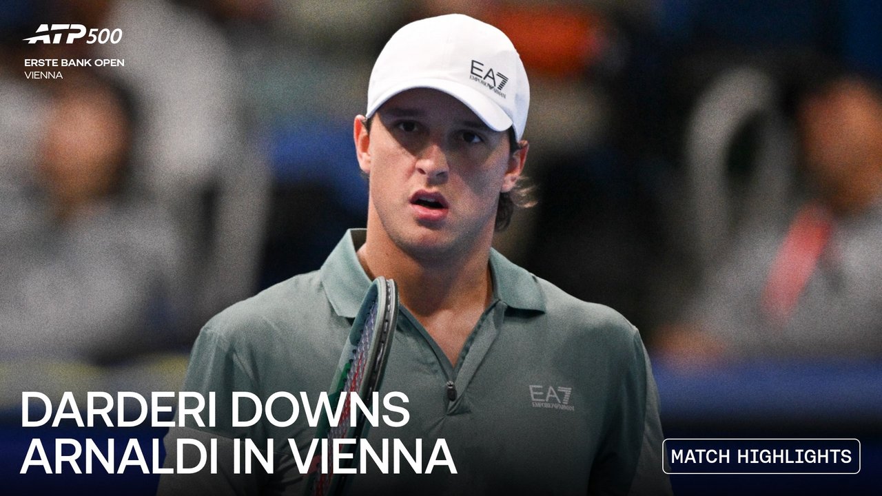 Highlights: Darderi defeats Arnaldi in Vienna 2026