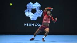 Hot Shot: Fils Fires Huge Forehand In Jeddah Opener