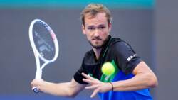 Hot Shot: Medvedev Finds Forehand Pass From Way Back In Beijing Final