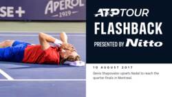 ATP Tour Flashback Presented By Nitto: Shapovalov Stuns Nadal